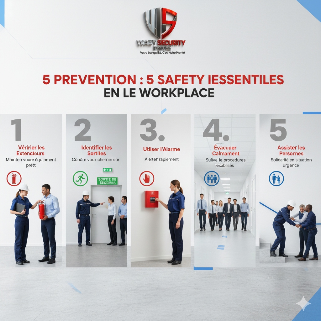 Prévention Incendie : Les 5 réflexes vitaux en entreprise